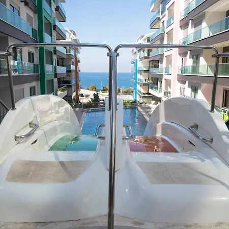 Апартаменты Konak Seaside Homes 2+1 Luxury Apartments Алания