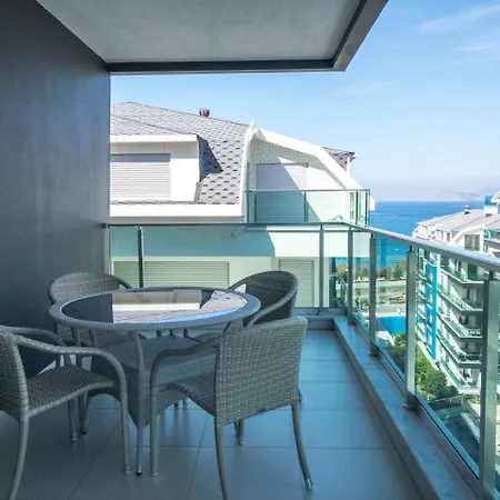 Апартаменты Konak Seaside Homes 2+1 Luxury Apartments Алания
